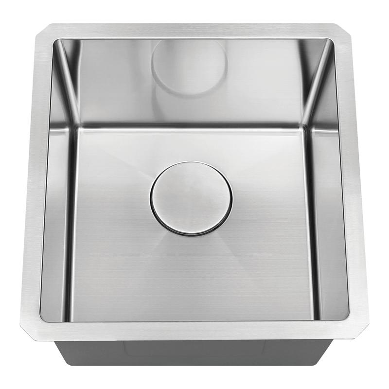 Hive, Small Single Bowl Kitchen Sink, Stainless Steel