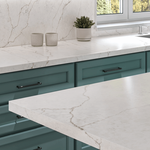 Ethereal Kitchen Countertops Closeup